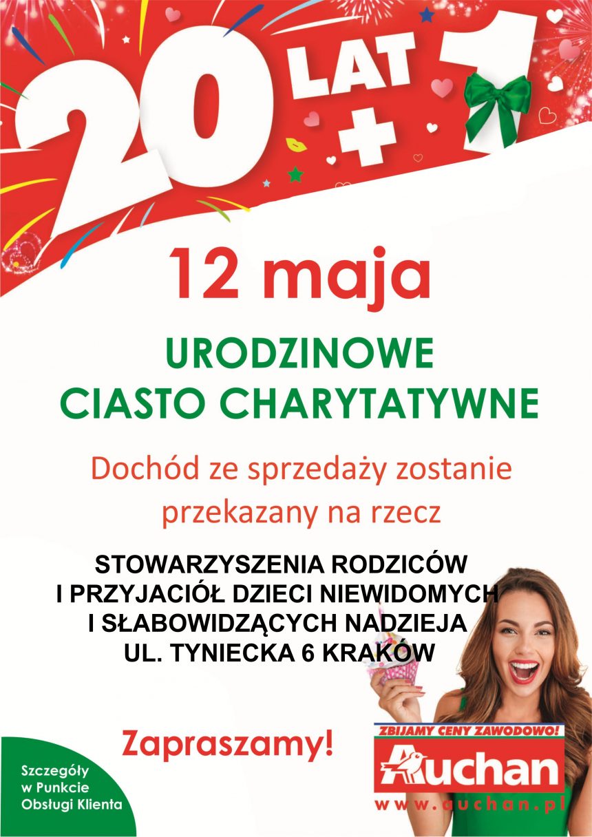 URODZINOWE CIASTO CHARYTATYWNE
