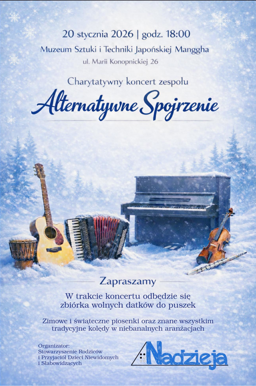 ZAPROSZENIE NA WYJATKOWY KONCERT